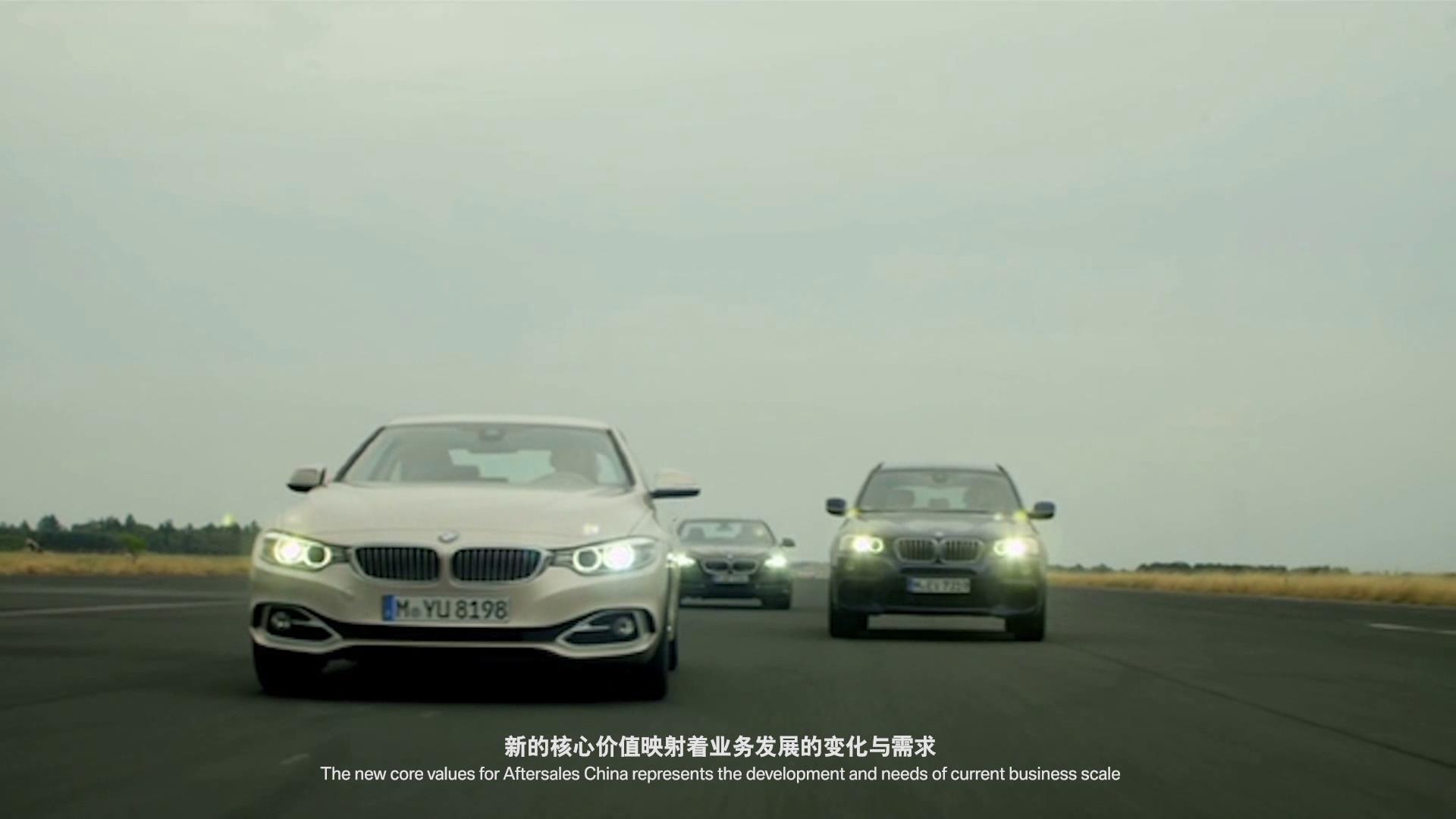 BMW市场分析技术说明片